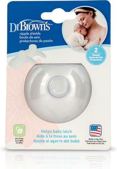 Dr. Brown's Washable Nipple Shields 2 Pieces