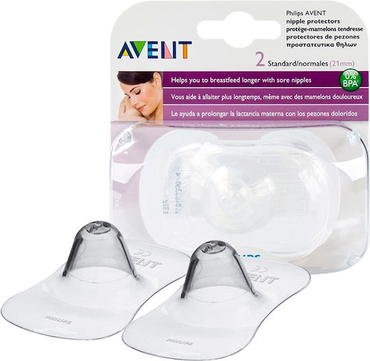 Philips Protecții Pentru Sfârcuri Lavabile Mici 2 Bucăți