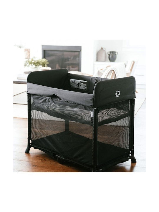 Bugaboo Stardust Loc de joacă 2 Nivele cu Saltea Negru 98x64cm