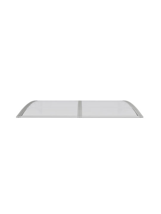vidaXL Polycarbonat Kapuzinerdach Tür/Fenster P150xB100cm