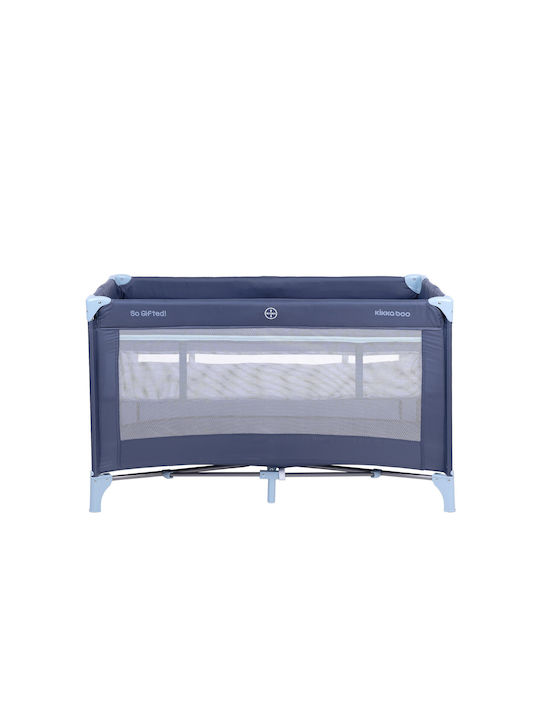 Kikka Boo So Gifted 2020 Playpen 2 Levels with Mattress Navy Blue 124x64cm