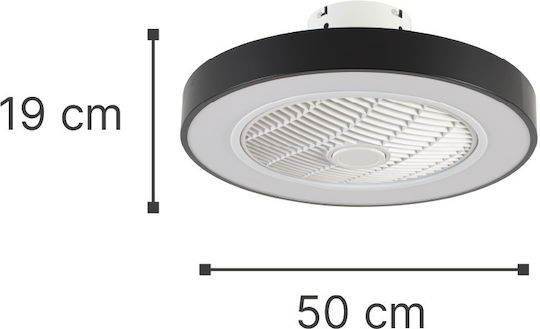 Inlight Chilko Ceiling Light 50cm with Light Fixture Golden