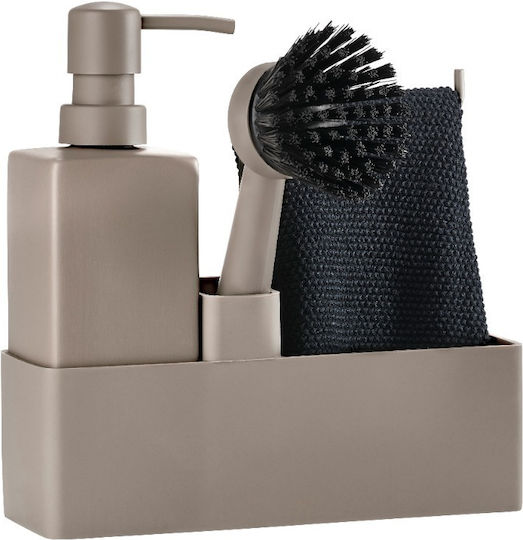 Zone Denmark Dispenser Bucătărie Plastic Taupe