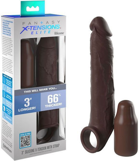Pipedream Fantasy X-Tensions Elite Brown 18cm