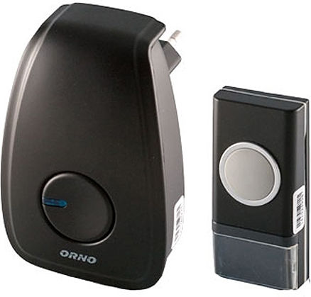 Orno Wireless Doorbell Black