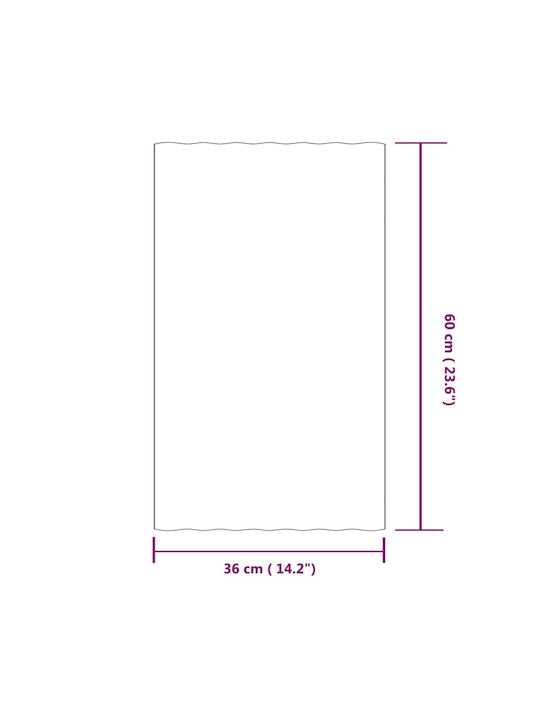 vidaXL Verzinkt Panel Dach Π60xΒ36cm