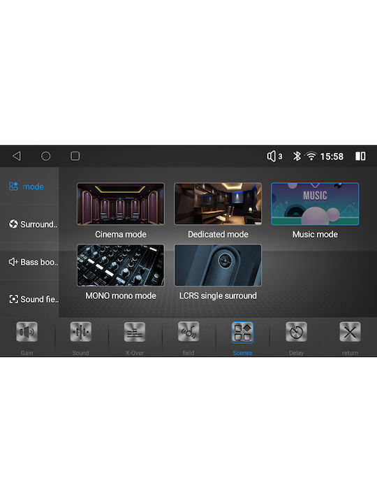 Lenovo Auto-Audiosystem 2DIN (Bluetooth/USB/AUX/WiFi/GPS/Apple-Carplay/Android-Auto/Notenblätter) mit Touchscreen 9.7"