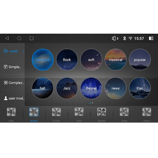 Lenovo Auto-Audiosystem 2DIN (Bluetooth/USB/AUX/WiFi/GPS/Apple-Carplay/Android-Auto/Notenblätter) mit Touchscreen 9.7"