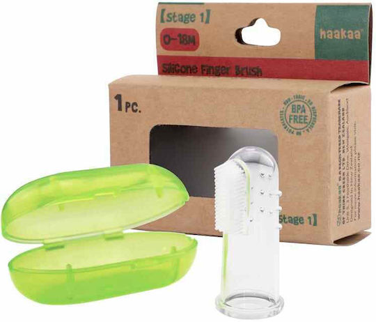 Haakaa Baby Fingerzahnbürste für 0m+
