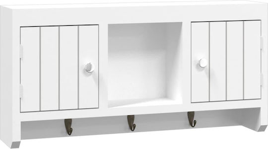 vidaXL Ξύλινη 3 θέσεων 40x8.5x20cm vidaXL Ξύλινη 3 θέσεων 40x8.5x20cm