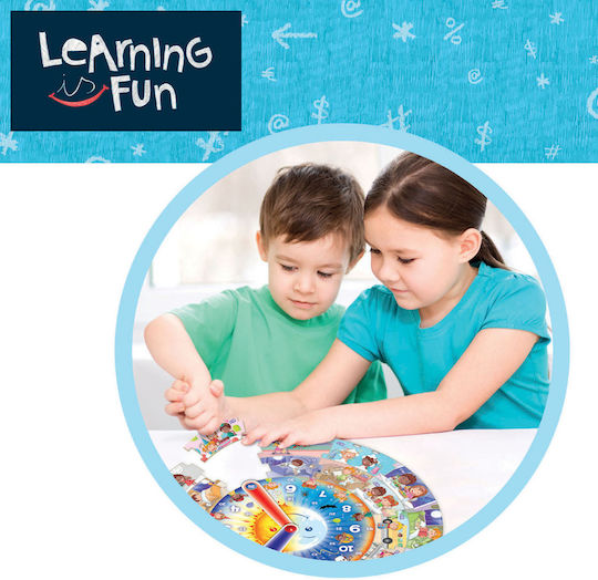 Educa What Time Is It Lernspiel zur Zeiterkennung aus Holz für 5-7 Jahre