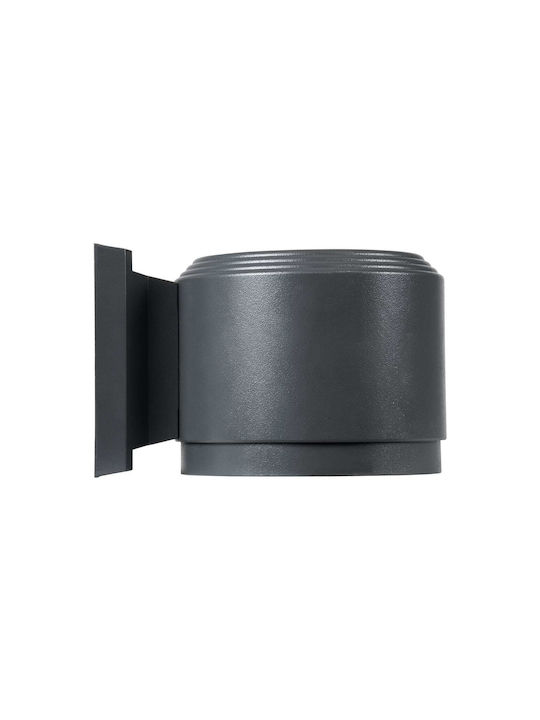 GloboStar Wall-Mounted Outdoor Spot LED IP67 24W with Warm White Light Double Beam