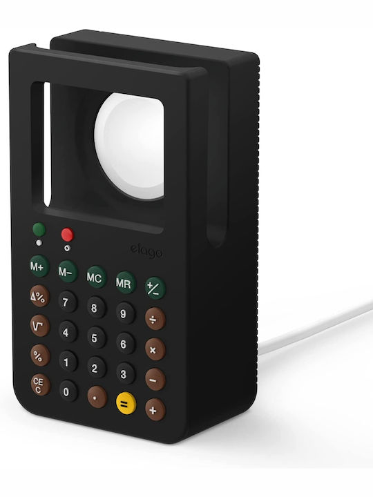 Elago W8 Stand Charging Station Зарядно за Apple Watch Черен
