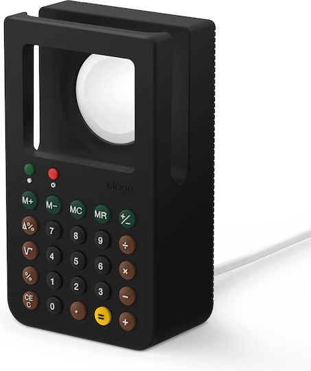 Elago W8 Stand Charging Station Încărcător pentru Ceas Apple Negrus