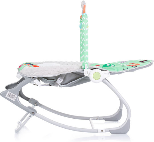 Chipolino Elektrisch Baby Relax Spa mit Musik und Vibration Grün für Kind bis 9kg