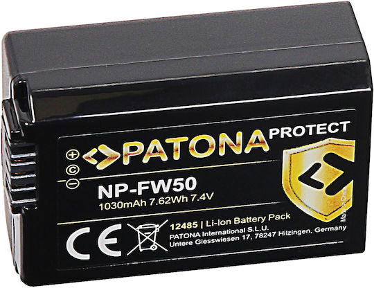 Patona Camera Battery Protect NP-FW50 Lithium Ion (Li-Ion) Sony 6xxx / RSCRX10