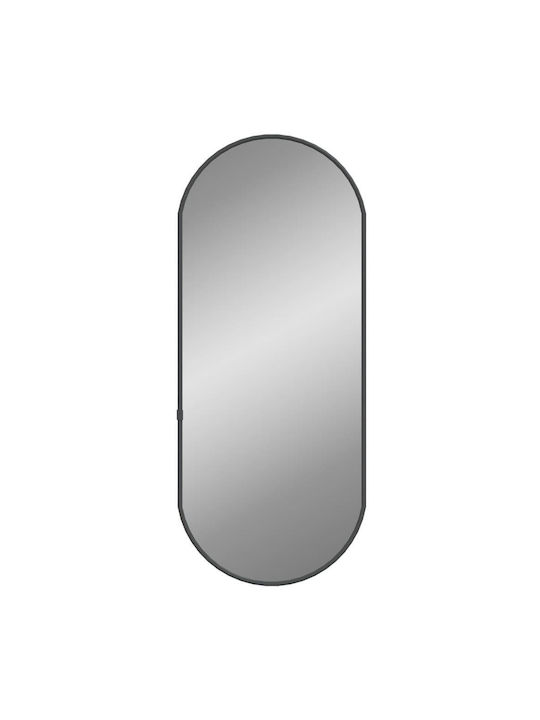 vidaXL Wall Mirror with Black Metallic Frame