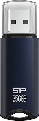 Silicon Power Marvel M02 256GB USB 3.2 Stick Blau