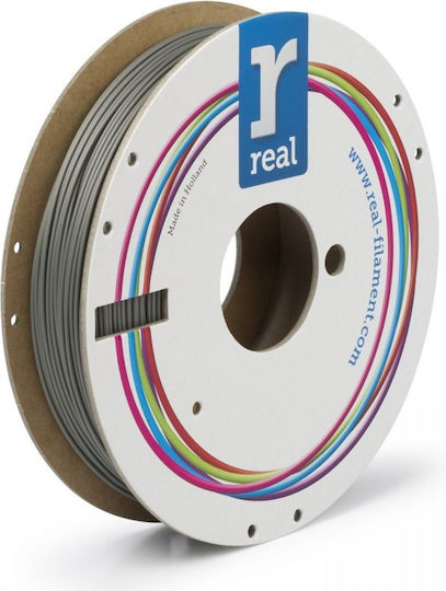 Real Filament PLA 3D Drucker Filament 2,85mm Antik Silberfarben 0,5kg 1Stück (Spule)