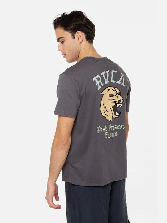 RVCA Mascott Men's Short Sleeve T-shirt Gray