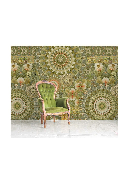 Wallpaper Circle Of Life Green L300xW280cm