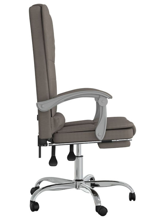 vidaXL Vdxl Scaun De Birou Cu Masaj Taupe