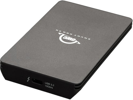 OWC Envoy Pro FX Thunderbolt 3 / USB 3.2 Externe SSD 2TB 2.5" Silber