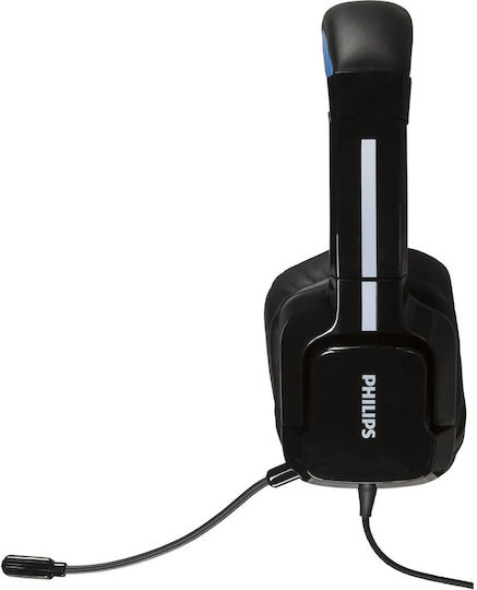Philips 3000 Series TAGH301BL Über Ohr Gaming-Headset mit Verbindung 3,5mm Schwarz