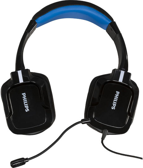Philips 3000 Series TAGH301BL Über Ohr Gaming-Headset mit Verbindung 3,5mm Schwarz