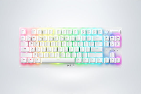 Razer DeathStalker V2 Pro TKL Drahtlos Optisch Gaming Tastatur Tenkeyless mit Razer Linear Schaltern und RGB-Beleuchtung (Englisch US) Weiß