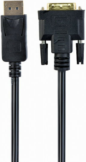 Cablexpert 1.8m DVI-D male to DisplayPort male Cable Black (CC-DPM-DVIM-6)