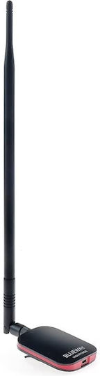 Blueway Wireless-N USB Network Adapter with Wireless Wi-Fi Connection 150Mbps and Detachable Antenna