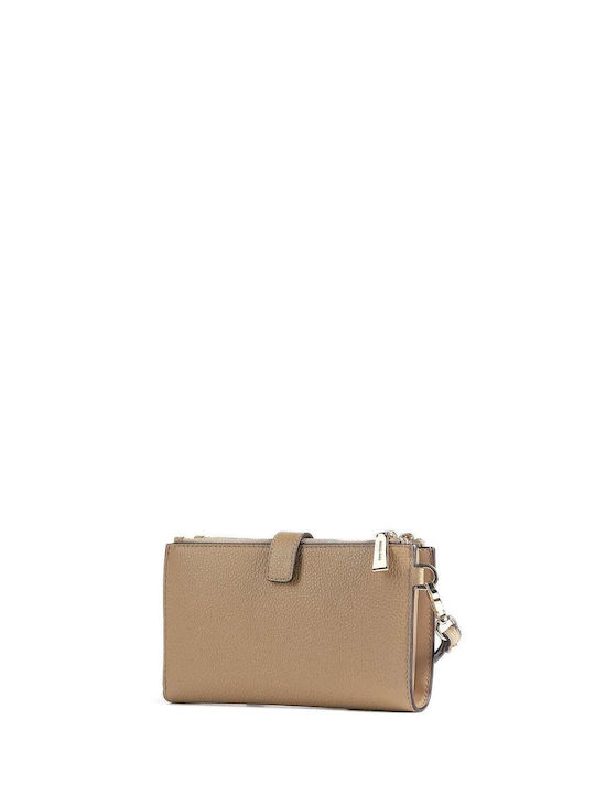 Michael Kors Jet Set Groß Frauen Brieftasche Klassiker Beige