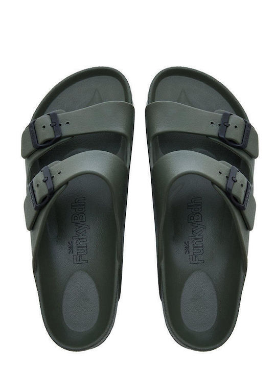 Slapi Bărbați Slides Kaki
