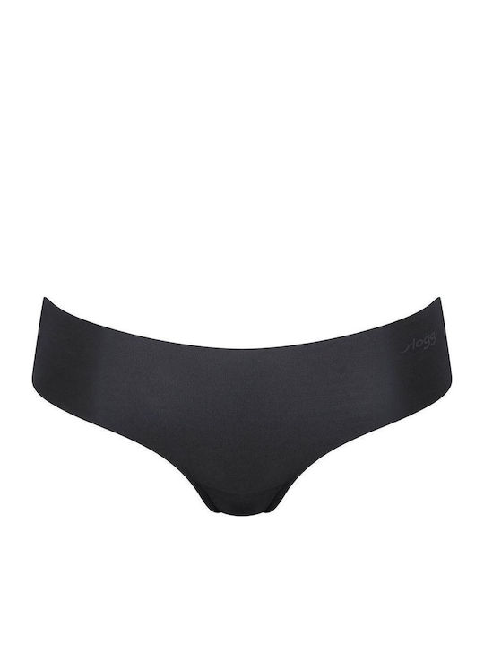 Γυναικεία String 2Pack χωρίς Ραφές Μαύρο