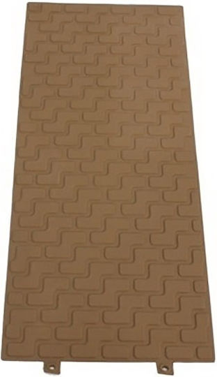 Set of Front and Rear Mats 4pcs Tray Type for Mercedes-Benz S 2005-2013 Beige