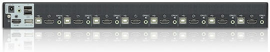 Aten CS1798 KVM & Data Switch με Audio / USB