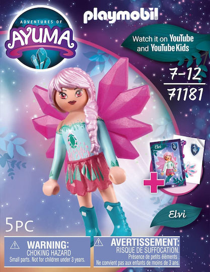 Playmobil Ayuma Crystal Fairy Elvi για 7-12 ετών