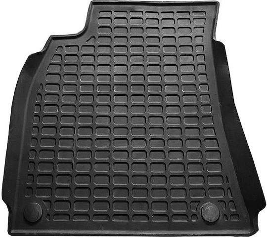 Set of Front and Rear Mats 4pcs Tray Type for Audi A5 2007-2015 Black