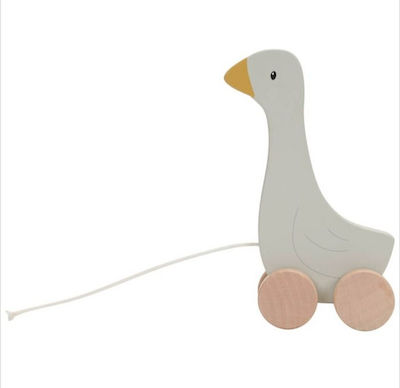 Little Dutch Schiebespielzeug Συρόμενη Τρεχαλίτσα Little Goose aus Holz für 12++ Monate