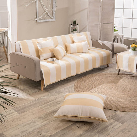 Teoran Gella Zweisitzer-Sofa Überwurf 180x250cm