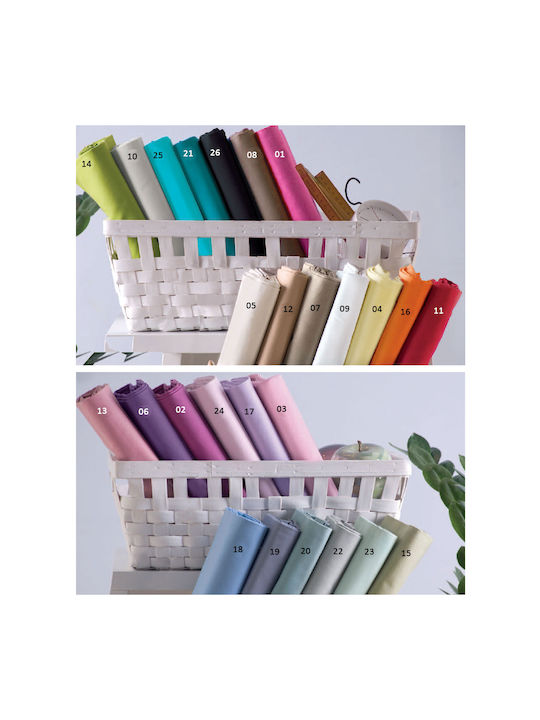 Rythmos Madonna Σετ Σεντόνια Υπέρδιπλα με Λάστιχο 165x205+25εκ. 21 (4τμχ)