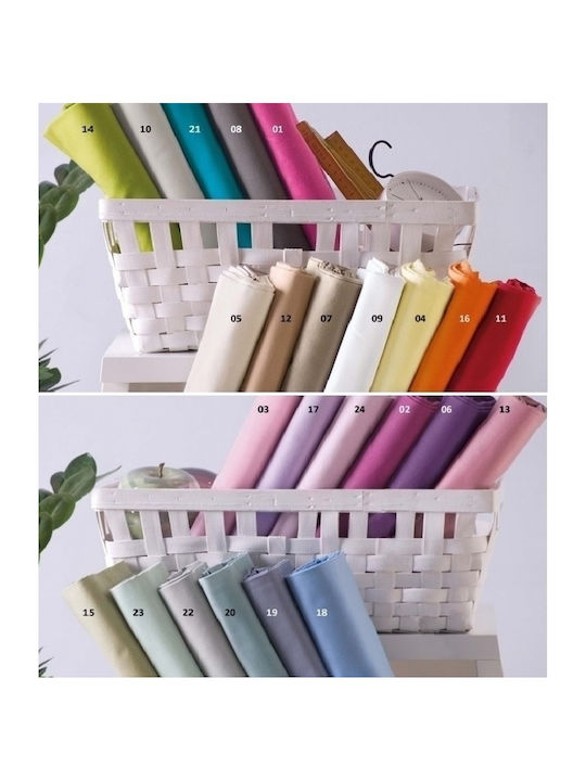 Rythmos Madonna Σετ Σεντόνια Υπέρδιπλα με Λάστιχο 165x205+25εκ. 21 (4τμχ)