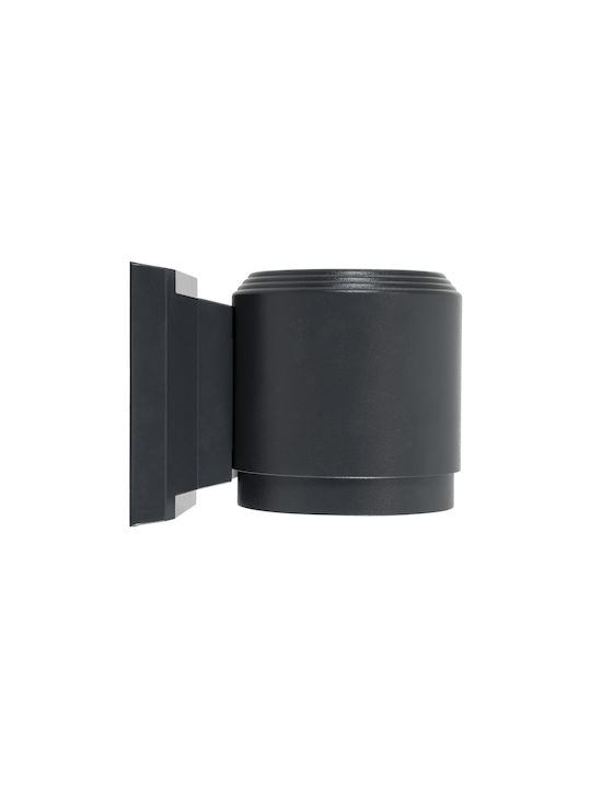 GloboStar Wall-Mounted Outdoor Spot LED IP67 12W with Natural White Light Double Beam