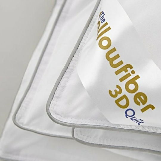 La Luna Пухено Единично с Пълнеж Hollowfiber 160x220бр Hollowfiber 3D Бял 9 togs Togs