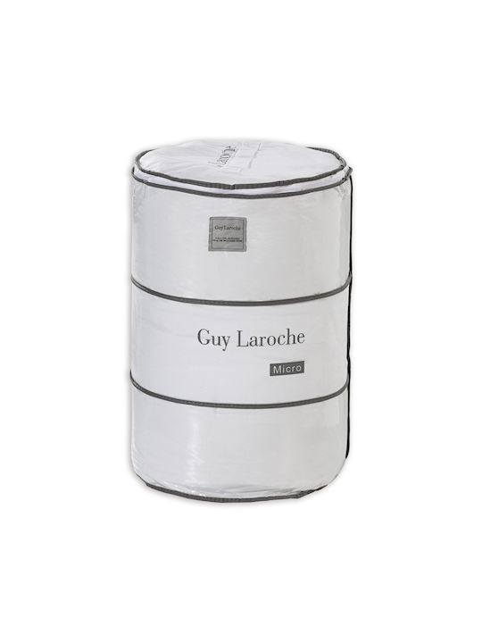 Guy Laroche Πάπλωμα Υπέρδιπλο με Γέμιση Microfiber 220x240εκ. Fine Λευκό 9 togs