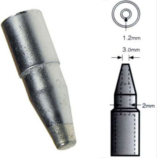Solomon Soldering Iron Tips T912 (SL-928/SL-916) Set 3pcs 01.057.0049