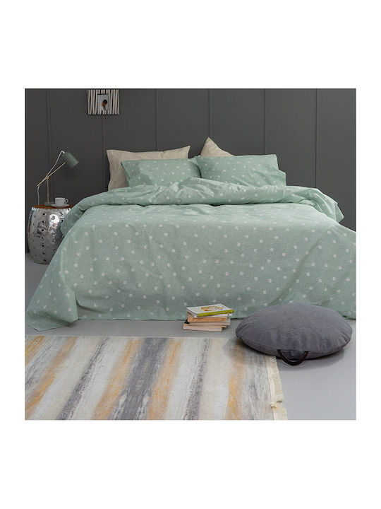 Palamaiki Duvet Single 160x240cm Luminous Fleck Pistachio
