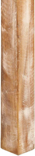 Kitchen Table from Solid Wood Natural 110x55x76cm