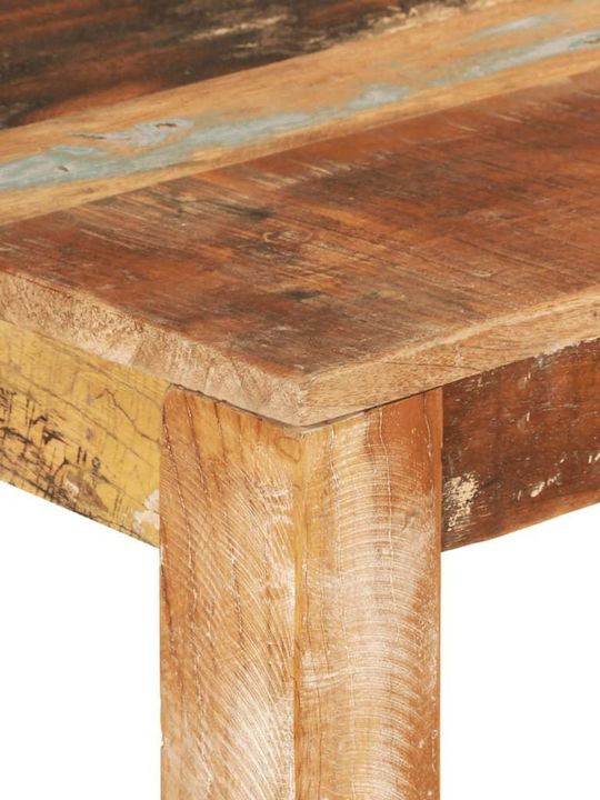 Table Dining Room from Solid Wood Natural 110x55x76cm